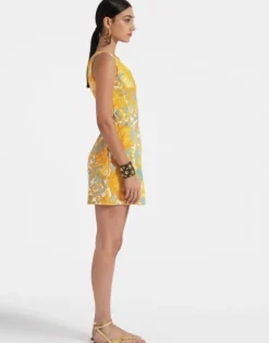 Bold Shoulder Mini Dress