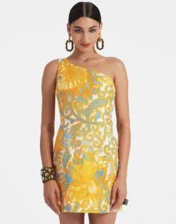 Bold Shoulder Mini Dress