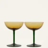 Champagne Coupe Set of 2