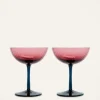 Champagne Coupe Set of 2