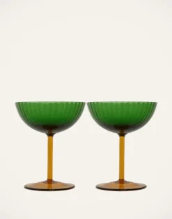 Champagne Coupe Set of 2