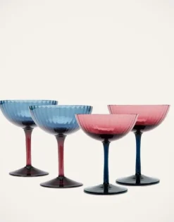 Champagne Coupe Set of 4