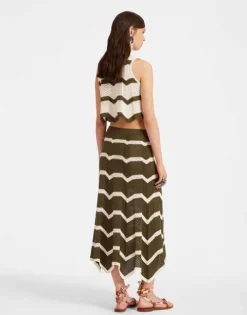 Chevron Skirt