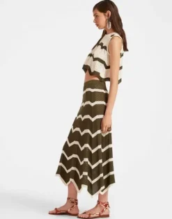 Chevron Skirt