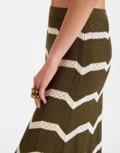 Chevron Skirt