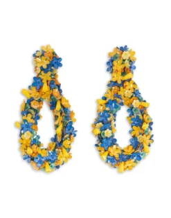 Confetti Hoop Earrings