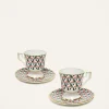 Espresso Cup & Saucer Set of 2