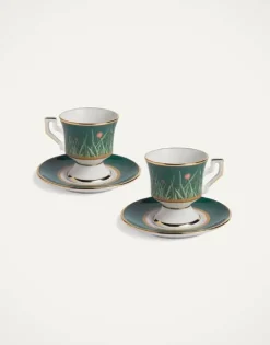 Espresso Cup & Saucer Set of 2
