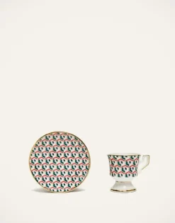 Espresso Cup & Saucer Set of 2