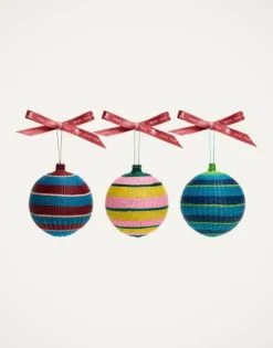 Holiday Baubles Set Of 3