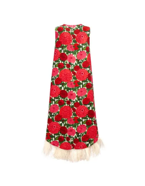 La Scala High Dress (With Feathers)