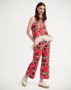 La Scala Top (With Feathers)