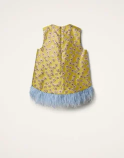 La Scala Top (With Feathers)