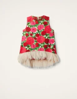 La Scala Top (With Feathers)