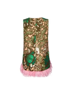 La Scala Top (With Feathers)