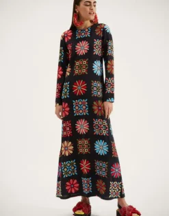 Long Sleeve Swing Dress