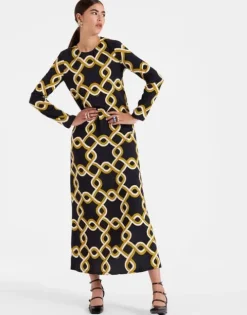 Long Sleeve Swing Dress