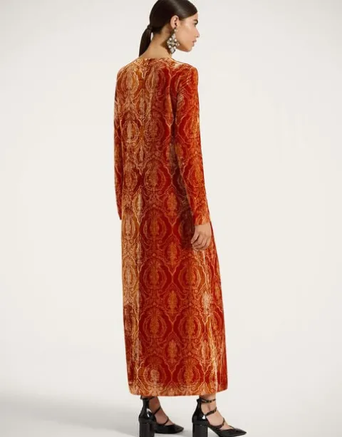 Long Sleeve Swing Dress