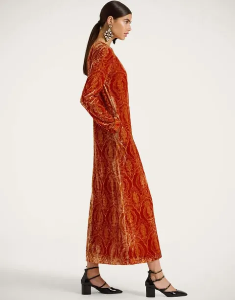 Long Sleeve Swing Dress