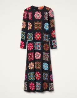 Long Sleeve Swing Dress