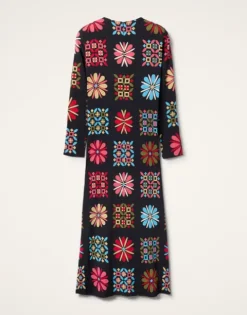 Long Sleeve Swing Dress