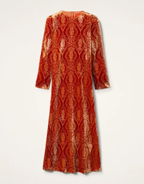 Long Sleeve Swing Dress