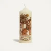 Printed Pillar Candle