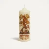 Printed Pillar Candle