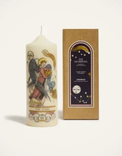 Printed Pillar Candle