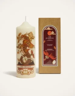 Printed Pillar Candle