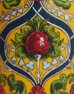 Printed Pillar Candle