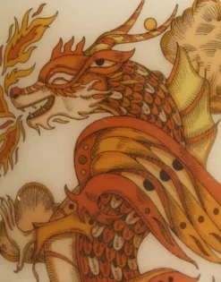 Printed Pillar Candle