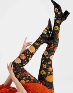 Printed Tights