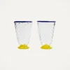 Quilted Glasses Set Of 2