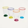 Quilted Glasses Set Of 4