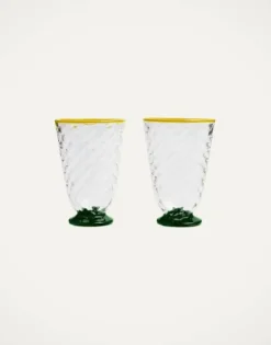 Quilted Glasses Set Of 2