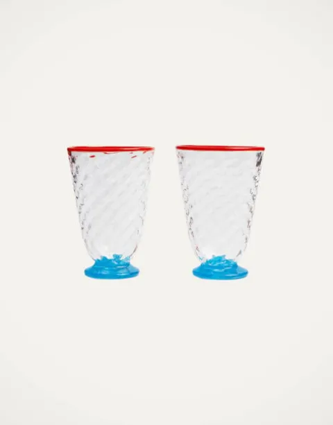 Quilted Glasses Set Of 2