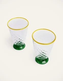 Quilted Glasses Set Of 2
