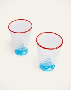 Quilted Glasses Set Of 2