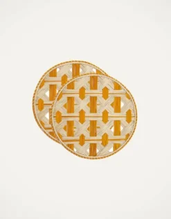 Raffia Placemats Set Of 2