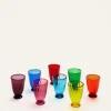 Rainbow Glass Set of 8