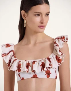 Ruffle Bikini Top