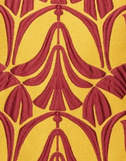 Sleeveless Folk Jacket