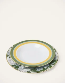 Soup And Dinner Plates Set
