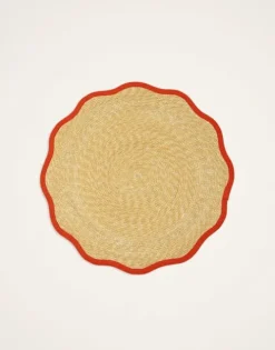 Straw Cloud Placemats Set Of 2