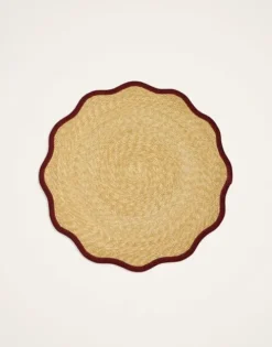 Straw Cloud Placemats Set Of 2