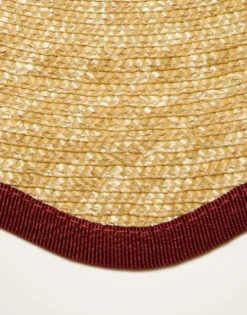 Straw Cloud Placemats Set Of 2