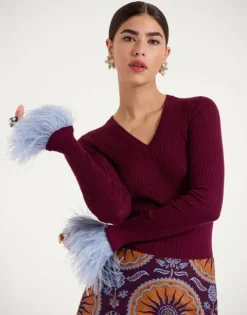 V-Neck High Kick Top