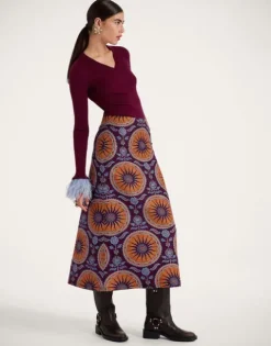 V-Neck High Kick Top