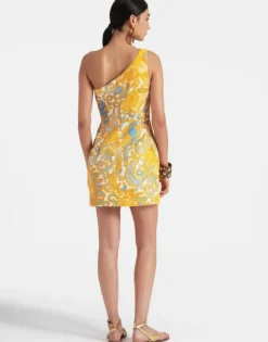 Bold Shoulder Mini Dress